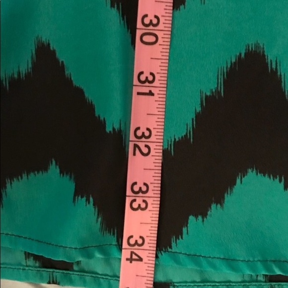 Teal boho chevron dress - Picture 7 of 8